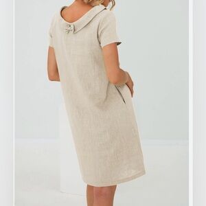 Le muse linen story dress